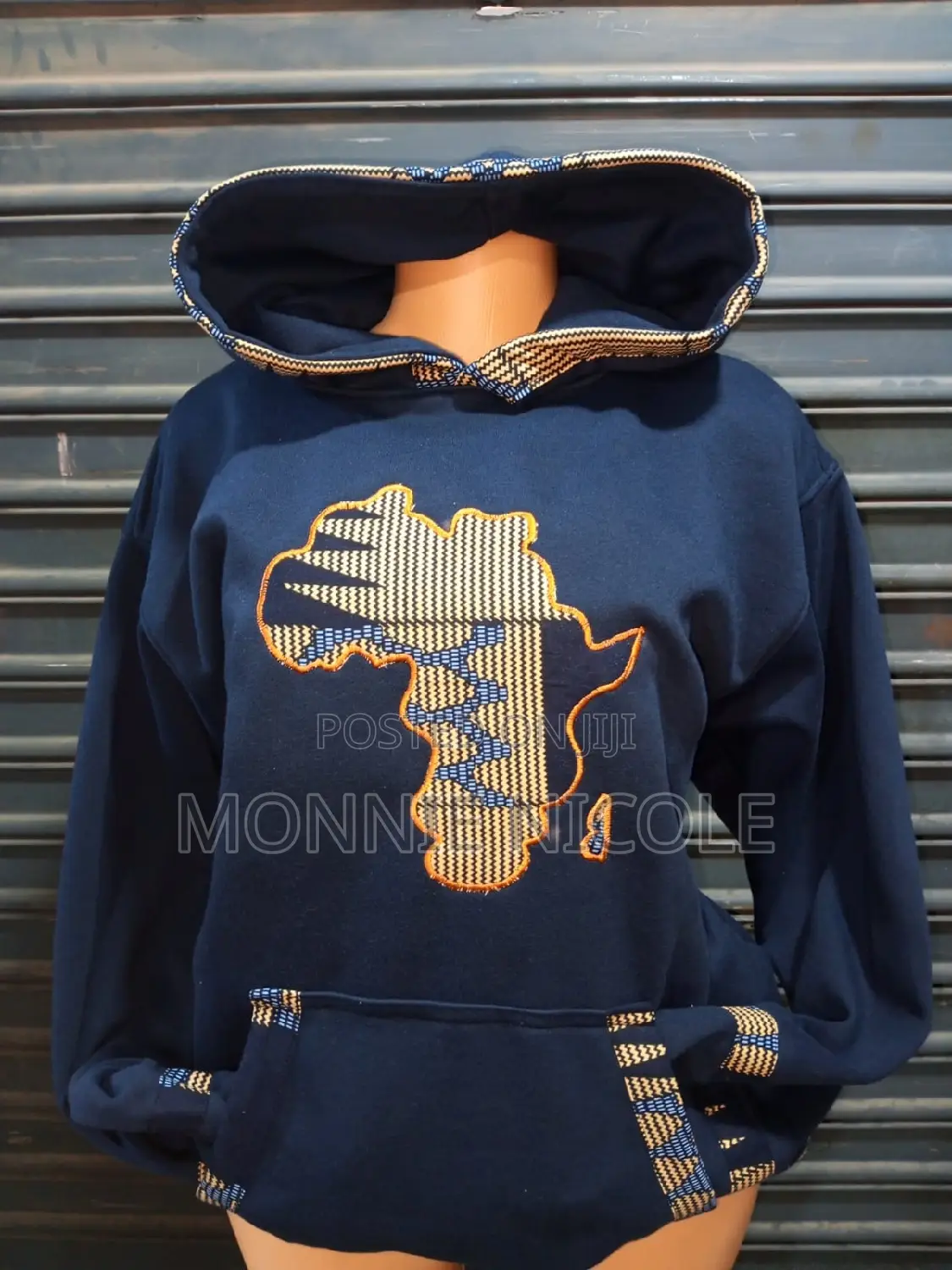 African Print Hoodie/Dashiki