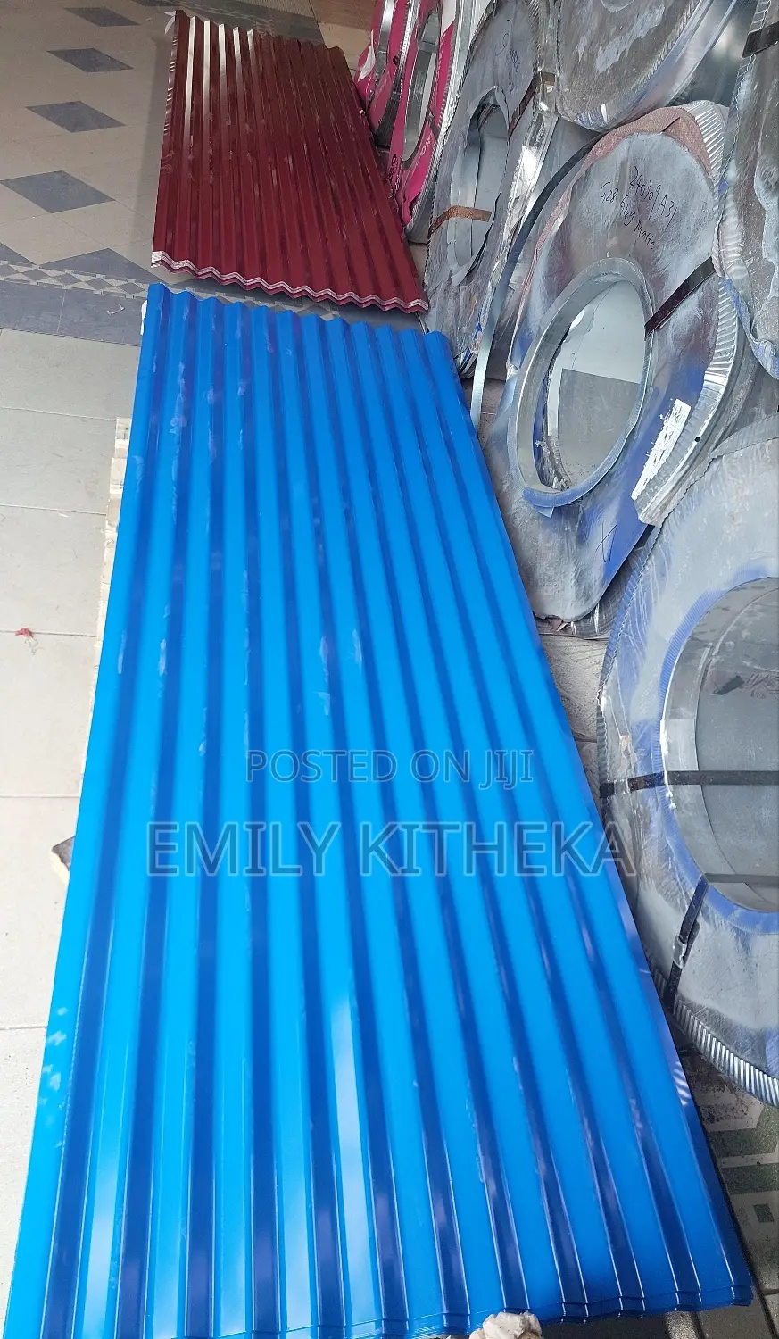 Corrugated Roofing Sheets 30 Gauge at 500/= Per Meter