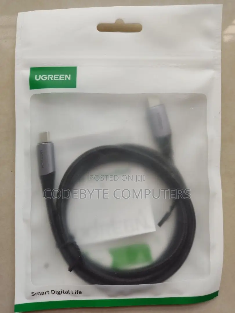 USB-C 3.1 Male to Male 3A Data Cable (60W, at 60hz) 1.5m