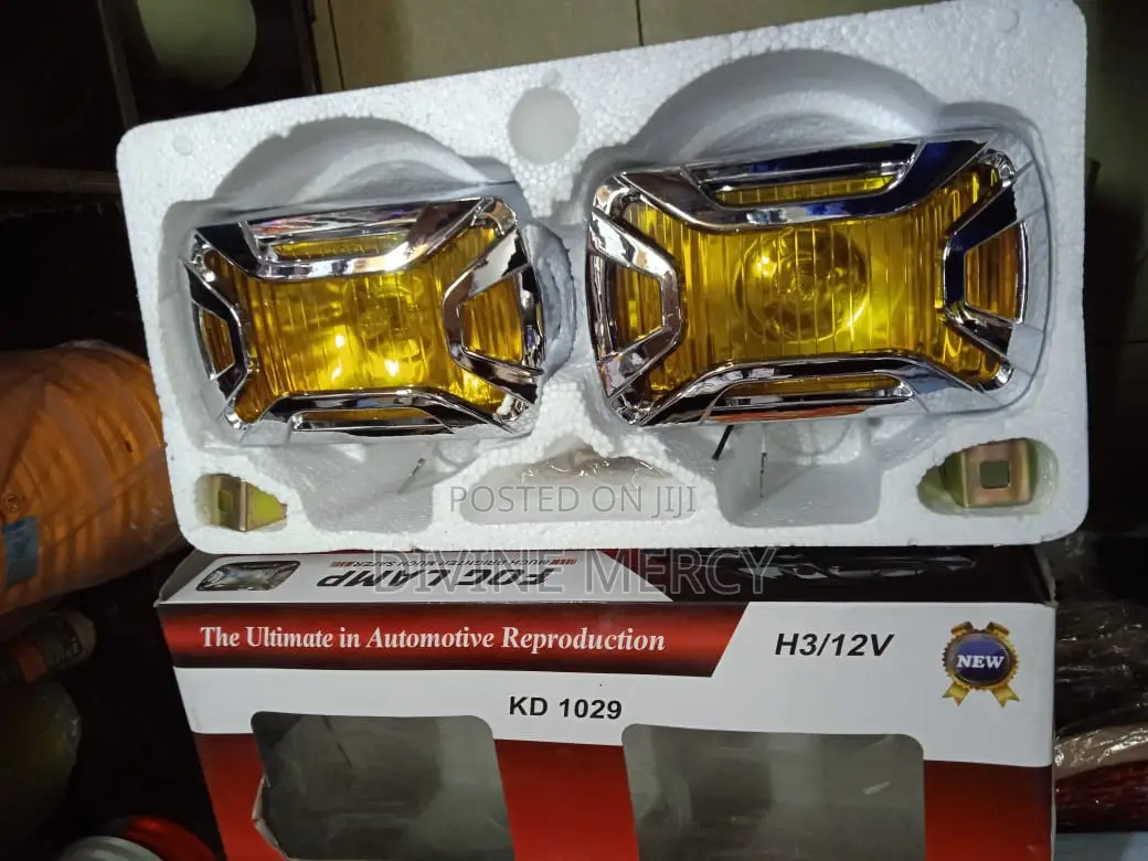 Fog Lamp Lights With Grill