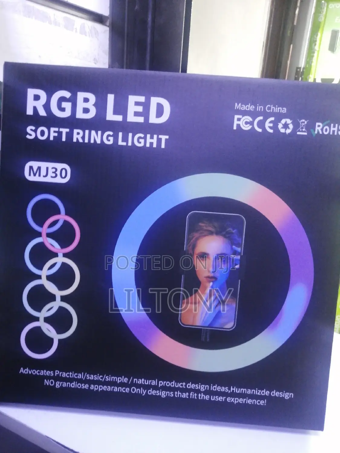 12" RGB LED Ring Light +Tripod