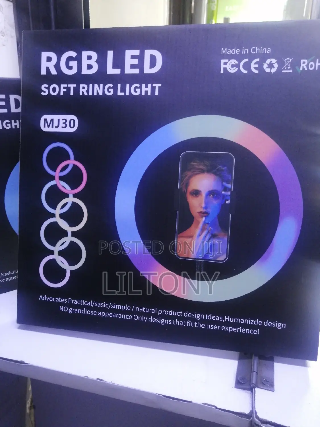 12" RGB LED Ring Light +Tripod