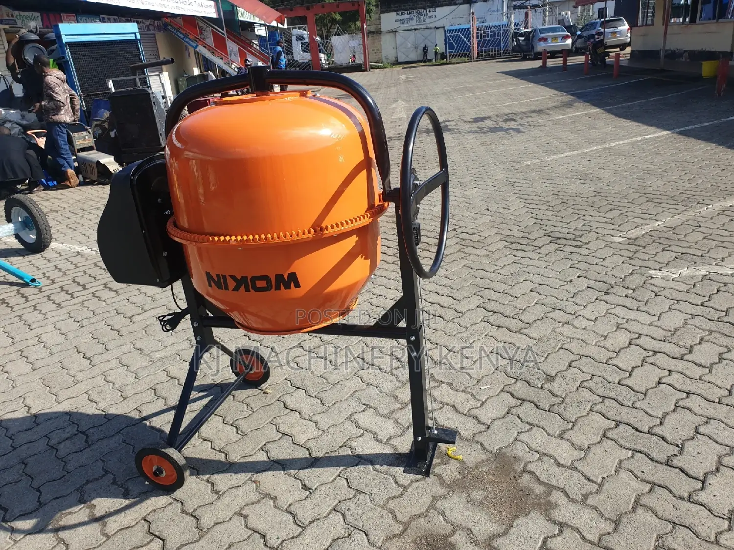 Electric Concrete Mixer 200l Wokin Brand