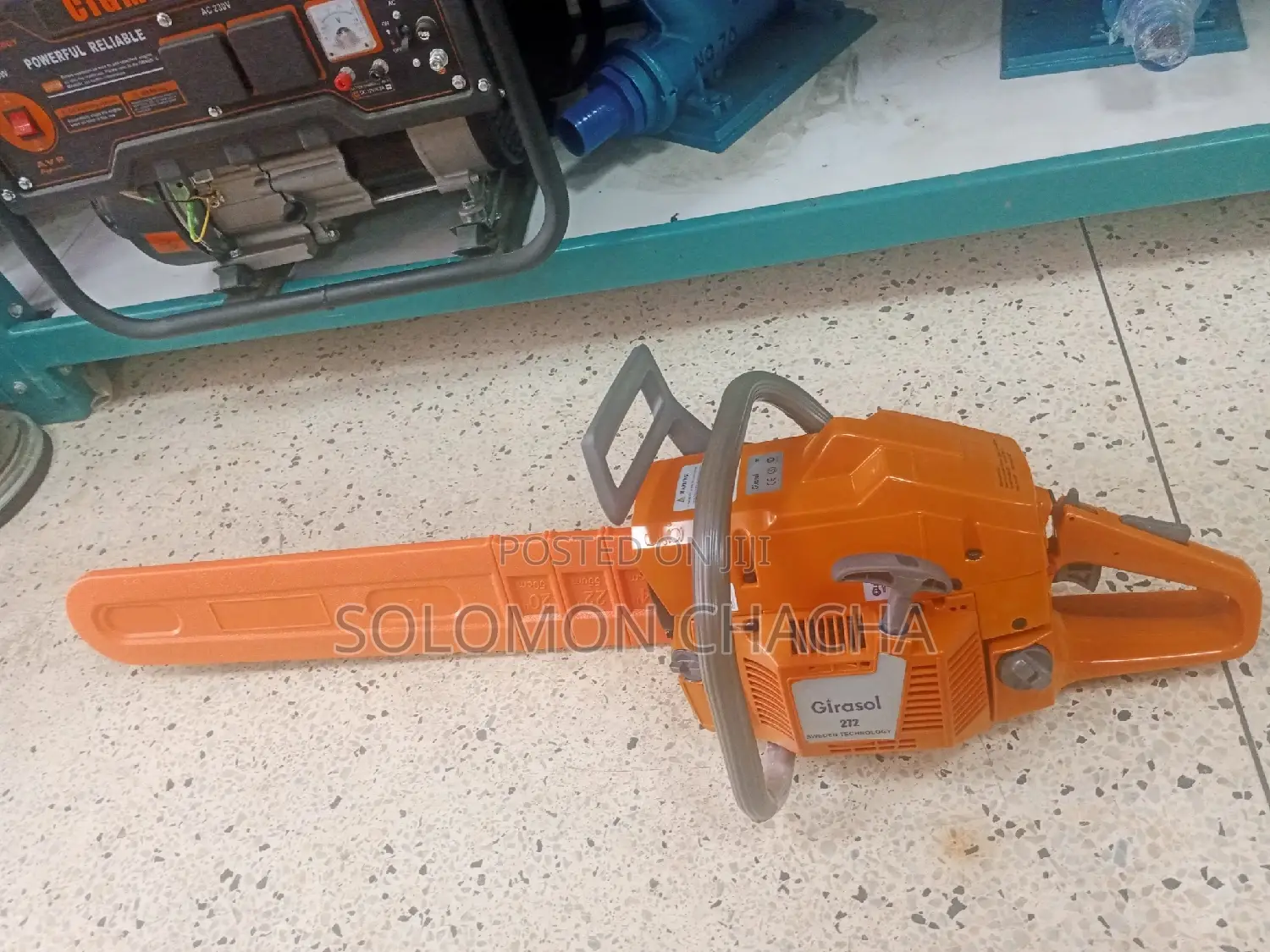 Girasol 272 Sweden 72CC Power Saw or Chain Saw