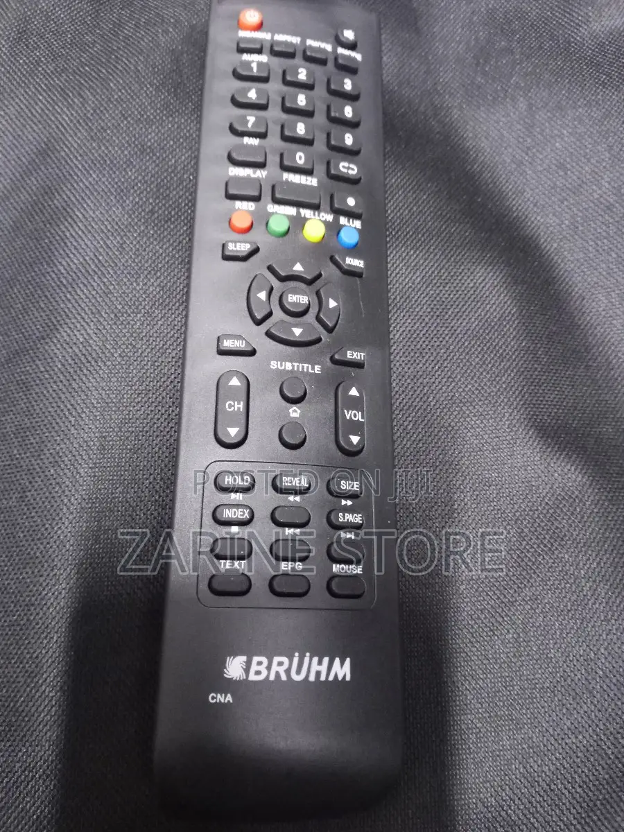 Bruhm Digital Tv Remote Bruhm Digital Tv Remote+Free Battery