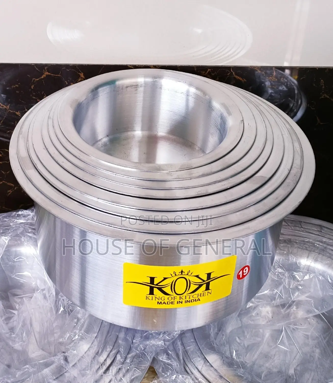 Quality Sufurias
Kok Aluminium Sufuria 8 PCS
