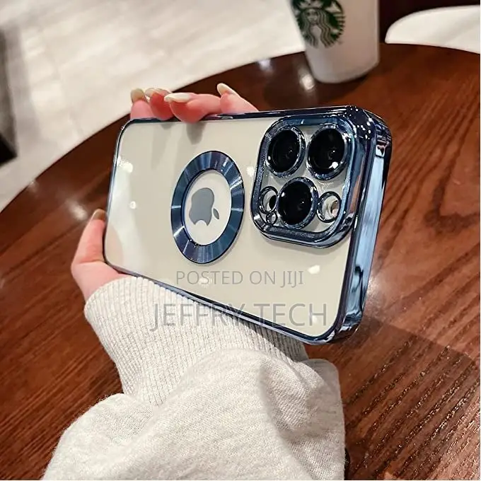 iPhone 12 Pro Case With Camera Lens Protector, Logo View For