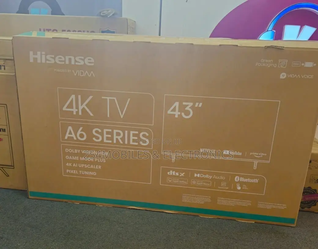 Hisense 43a6k 43 Inch Uhd Smart Tv (2023 Model)