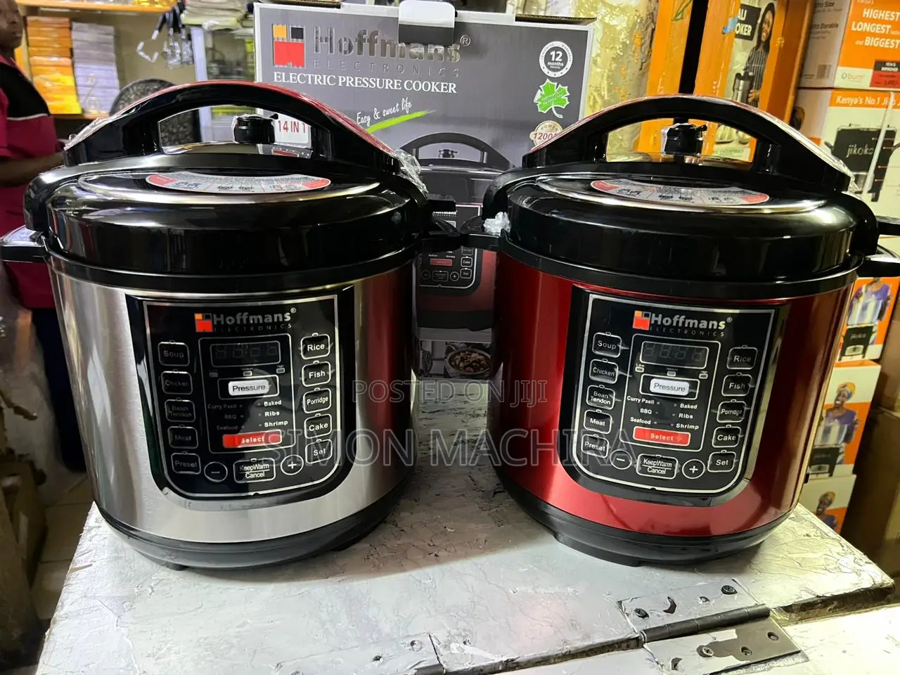 Electric Pressure Cooker 6.5 Liters