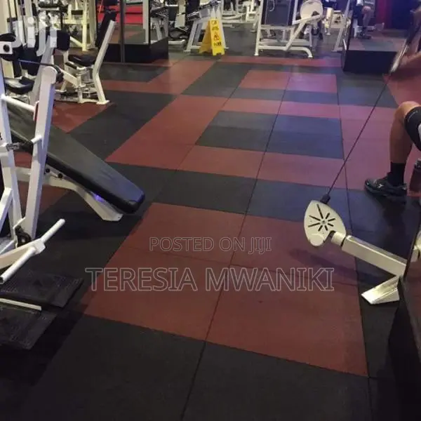 Multicolour Rubber Gym Mats
