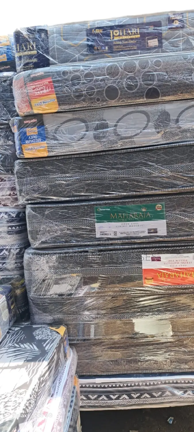 5by6 10inch Bobmil Maharaja Pillow Top Spring Mattresses.