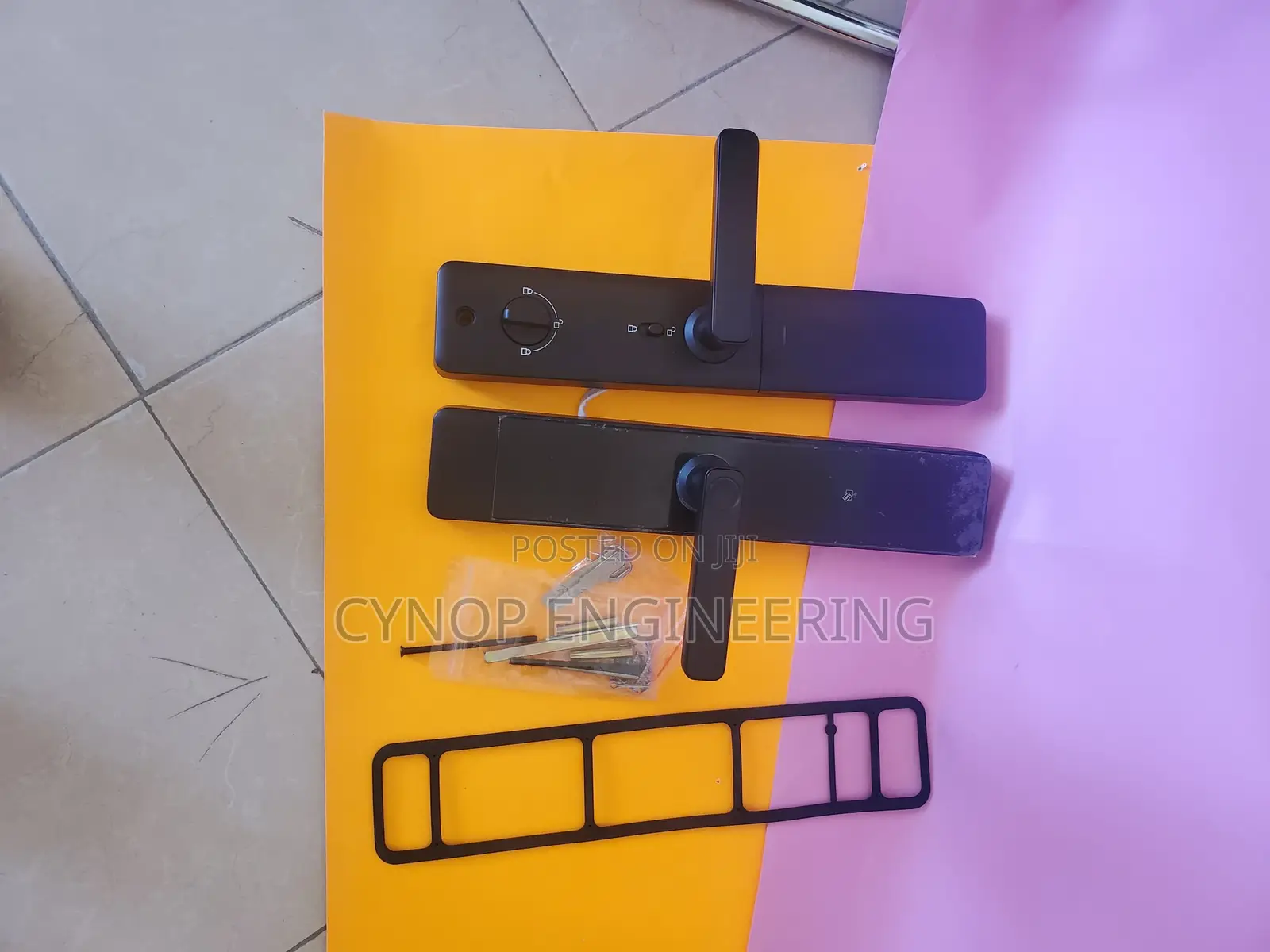 Steel Fingerprint and Passcode Biometric Locks