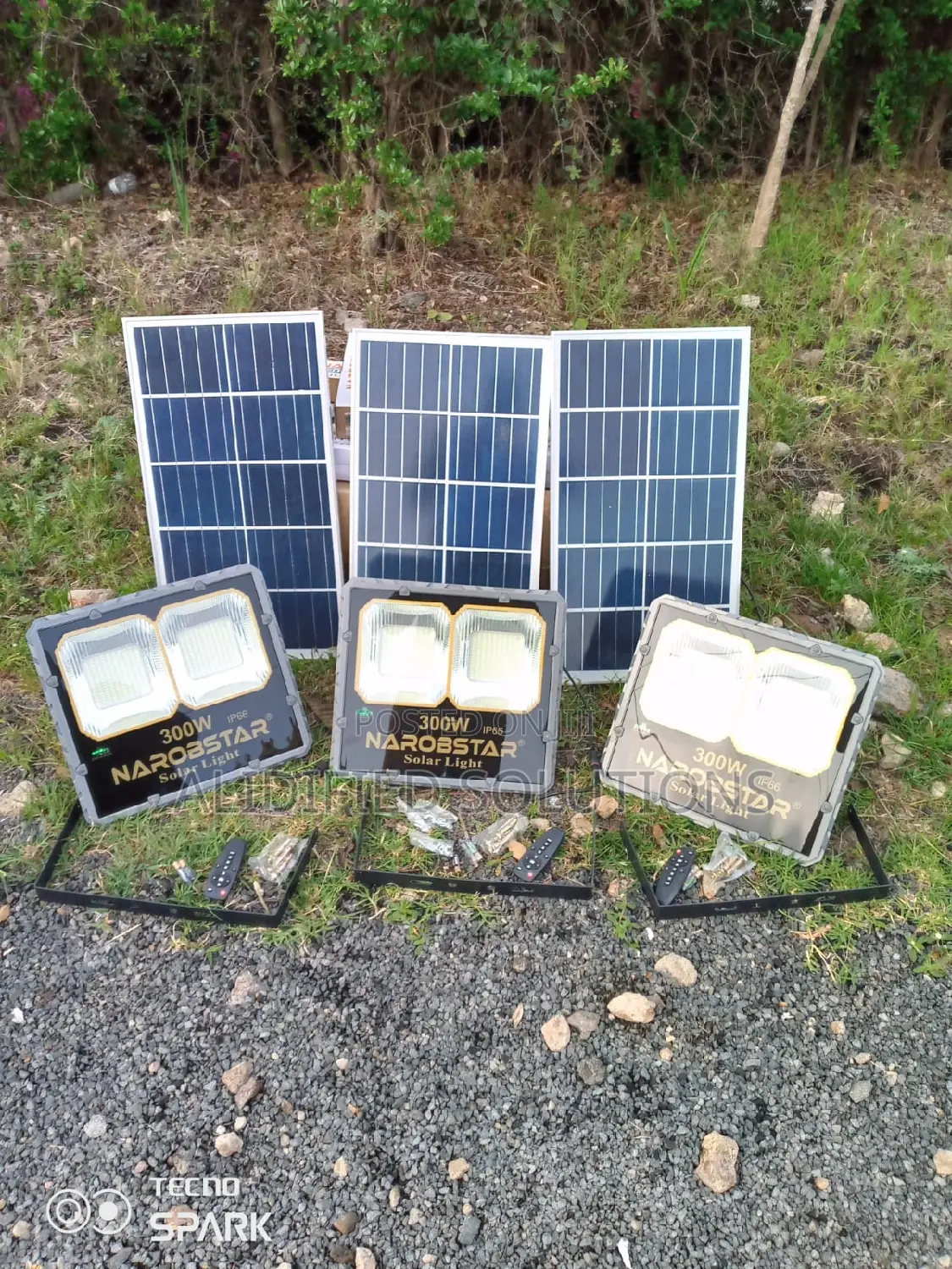 100w Solar Floodlight