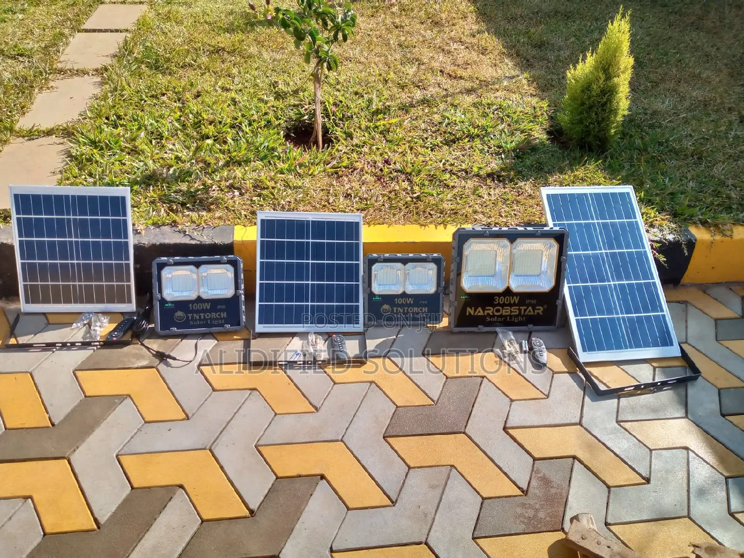 100w Solar Floodlight