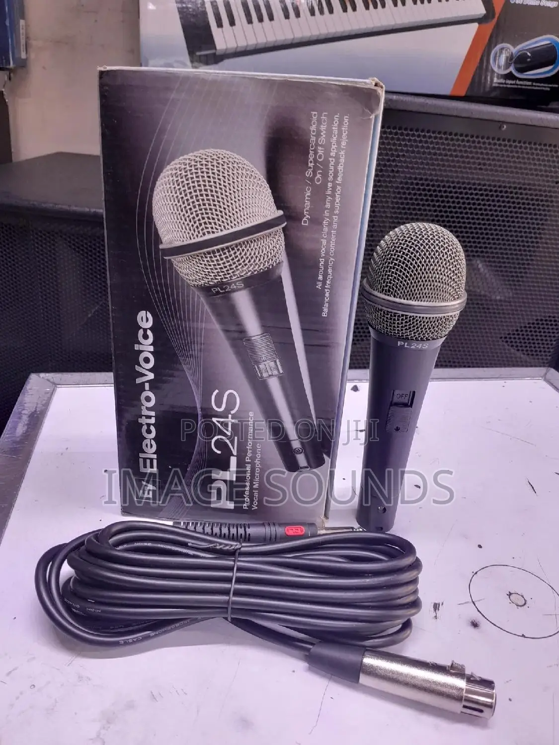 Wired Mic Electro-Voice EV 24s