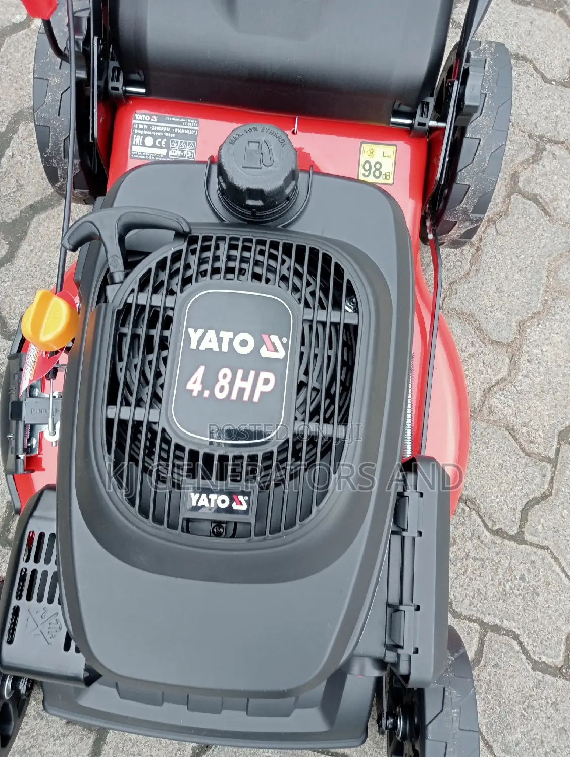 Yato 4.8hp Lawn Mower in Stock 