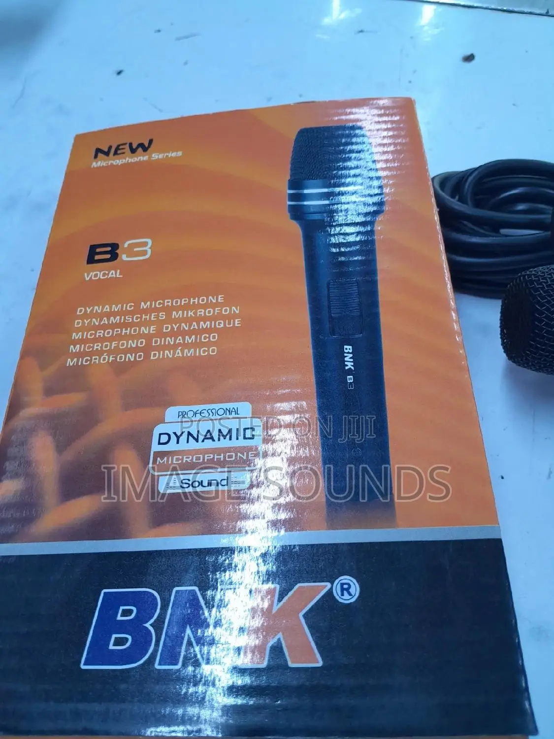 Corded BNK-B3 Mic (Cardiod-Directional)