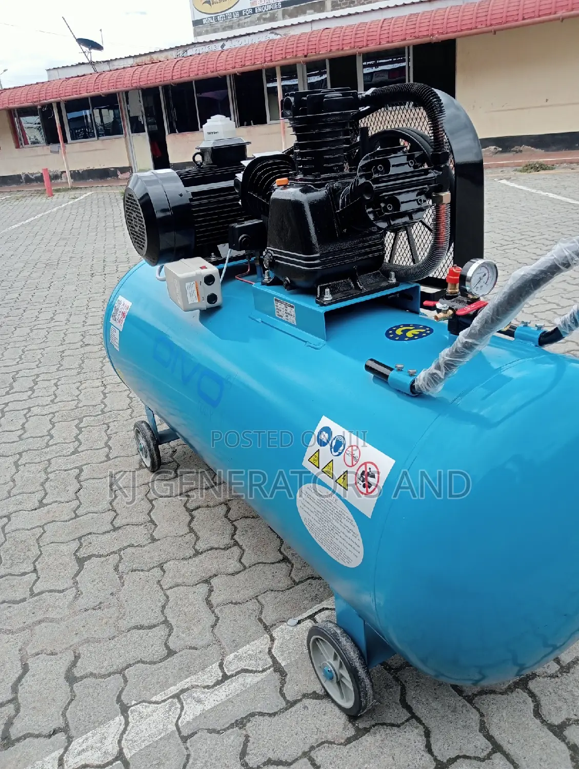 Air Compressor Heavy Duty 500litres 7.5hp