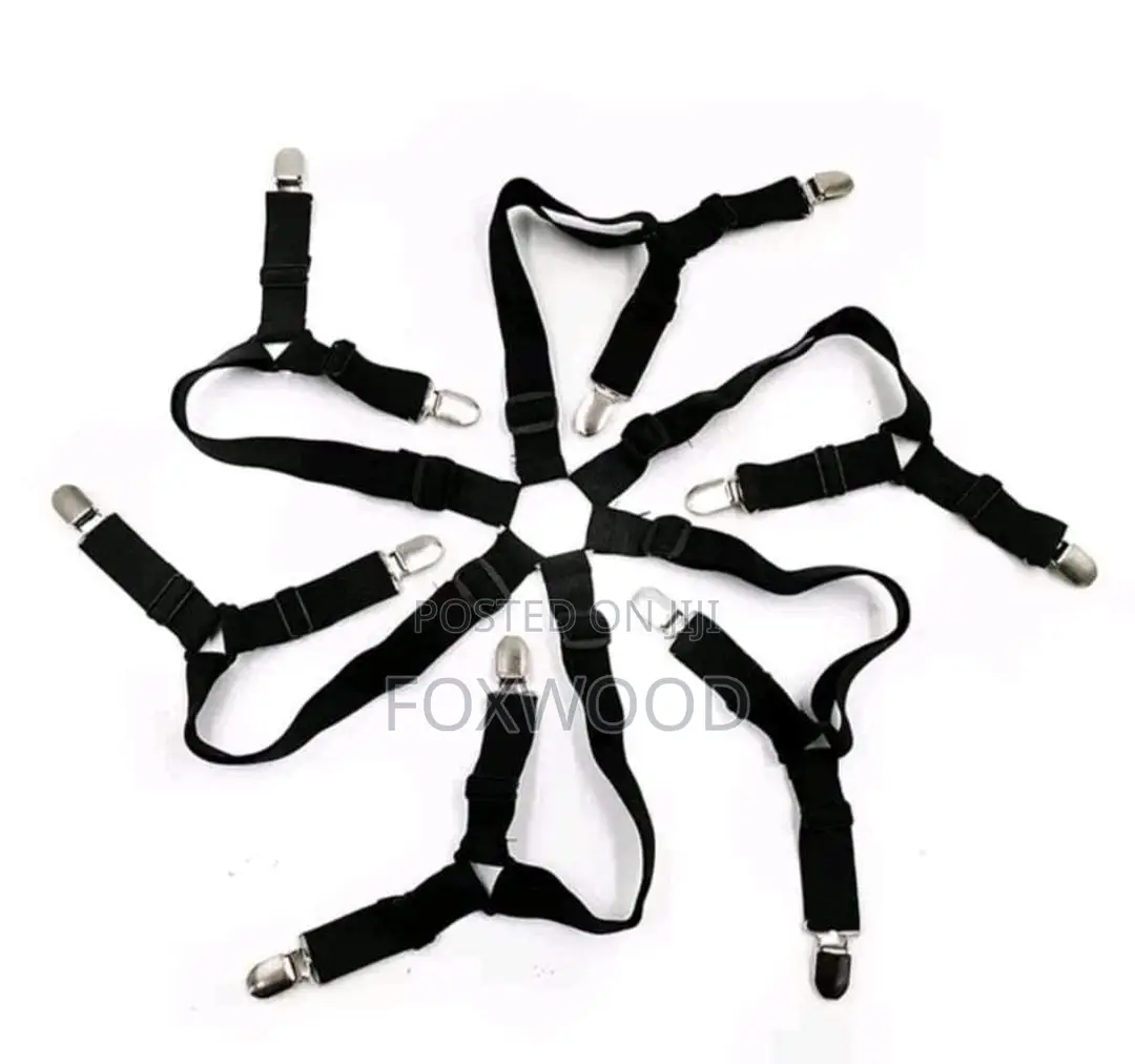 6 Head (12clips) Bedsheet Grippers/Fasterners.*