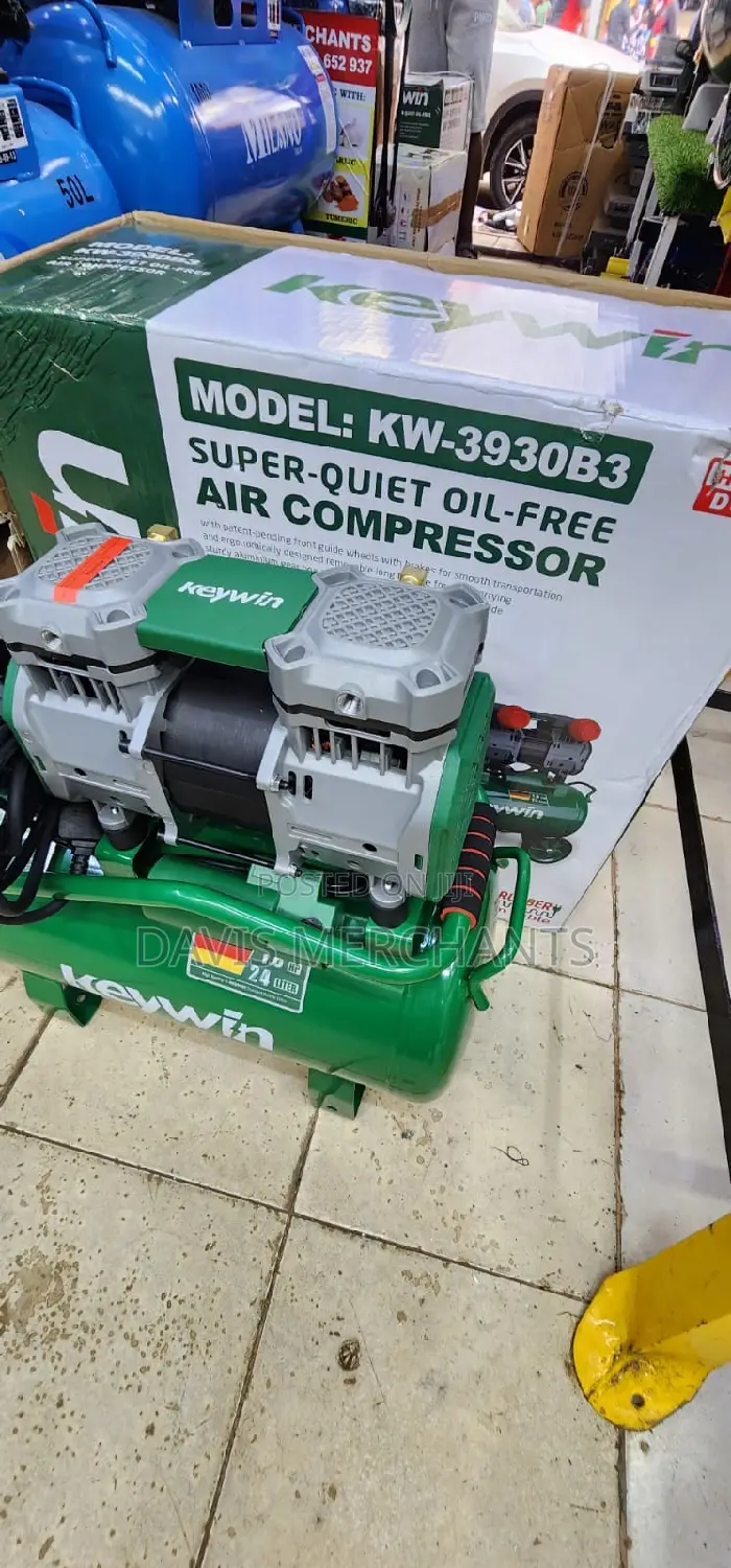 24 L Super Silent Electric Air Compressor