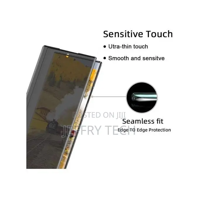 Privacy Glass Screen Protector for Samsung Galaxy S23 - Blac