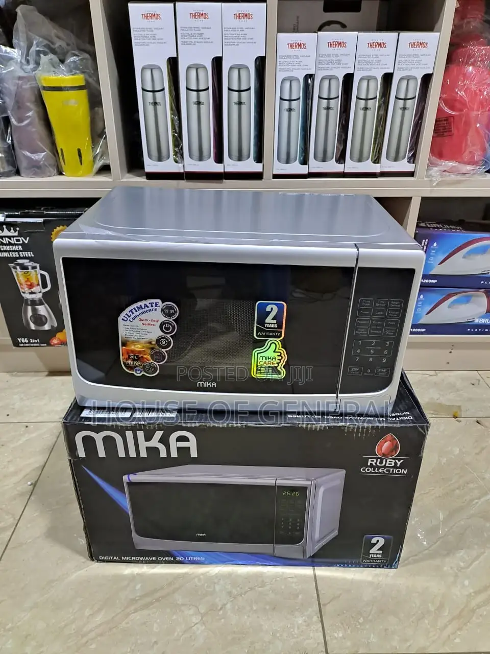 *Mika Digital Microwave 20L Silver