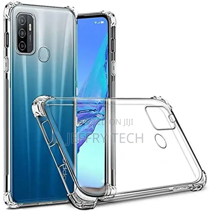Back Defender Anti Shock Case for Oppo A53 - Clear