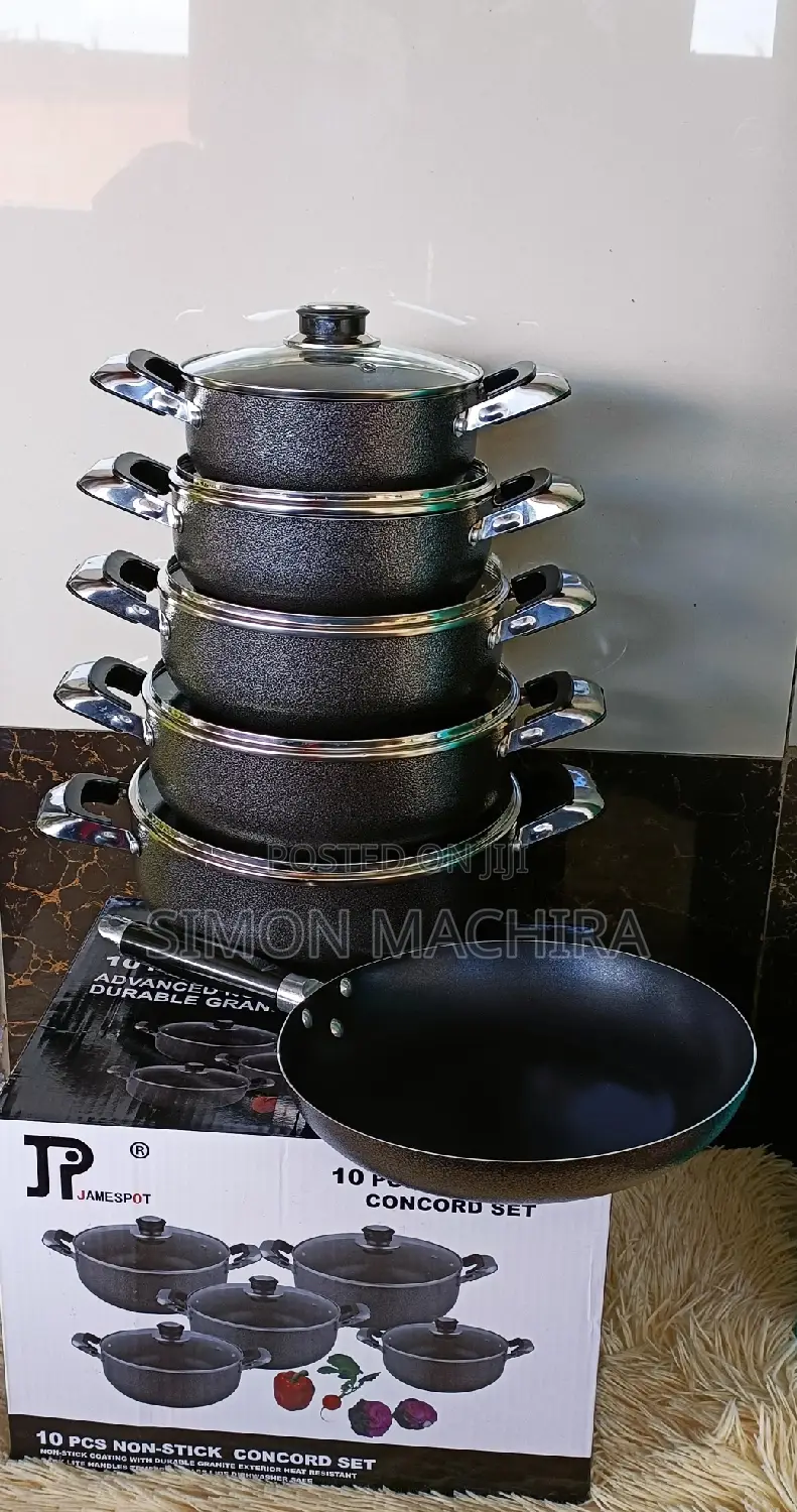 Jp 10 PCS Nonstick Cookware