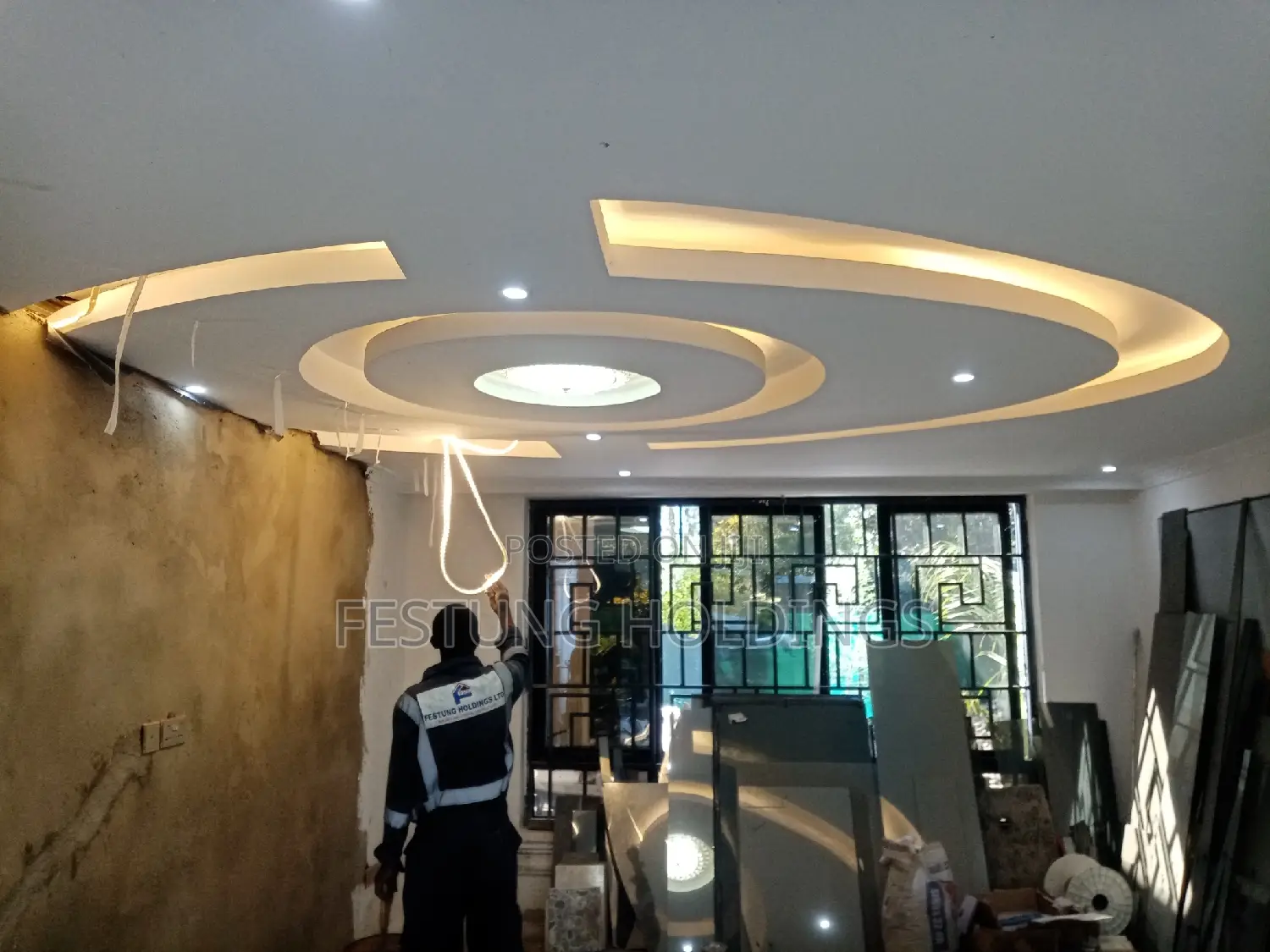 Gypsum Interior Design Works