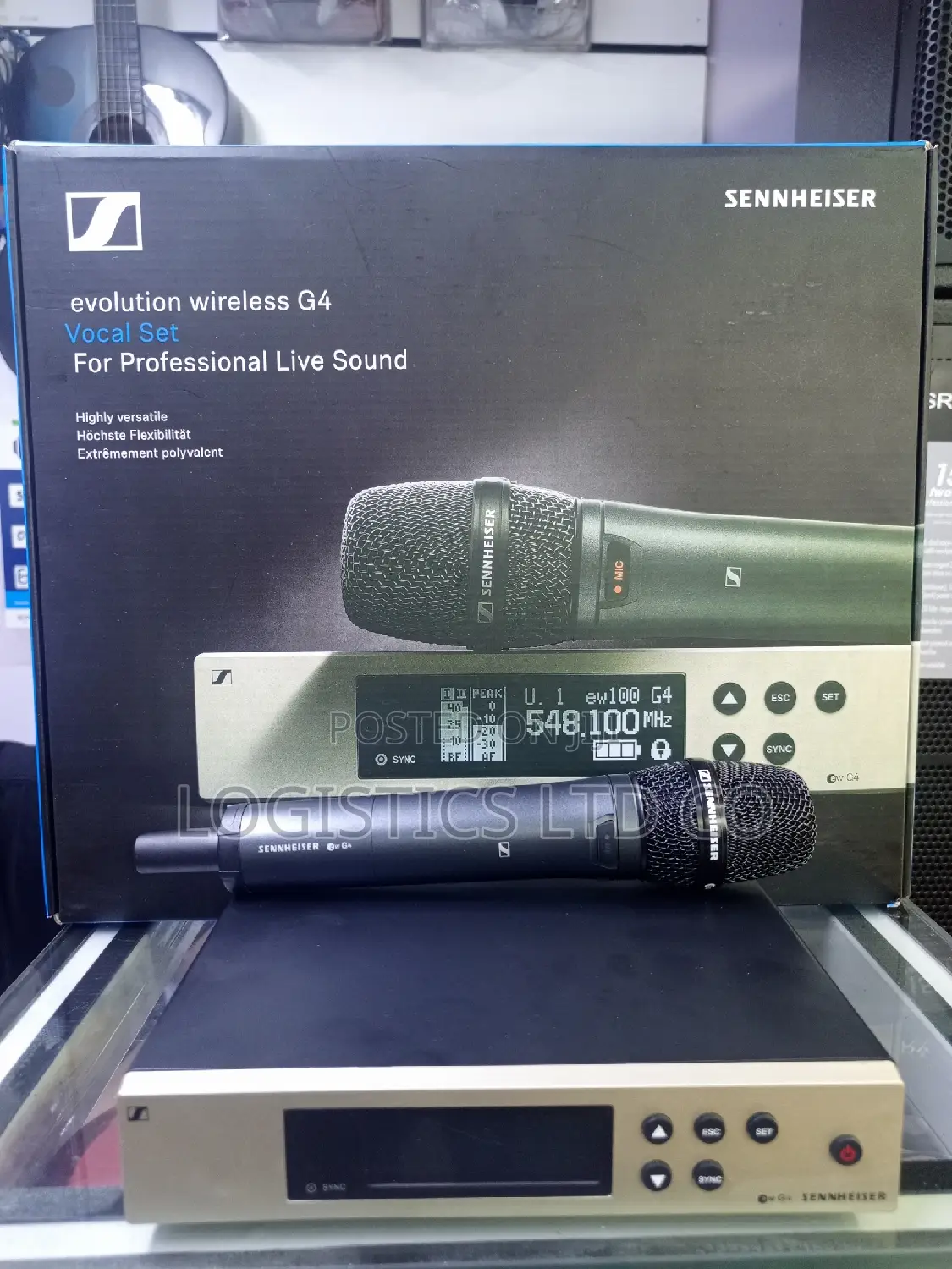 Sennheiser Ew 100 G4 Wireless Microphone