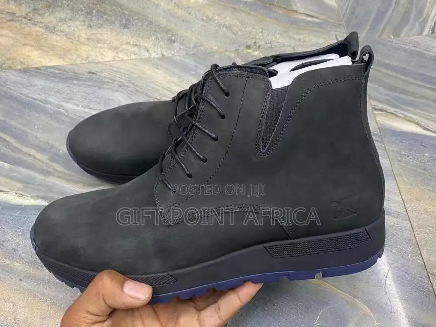CAT Leather Boots for Men