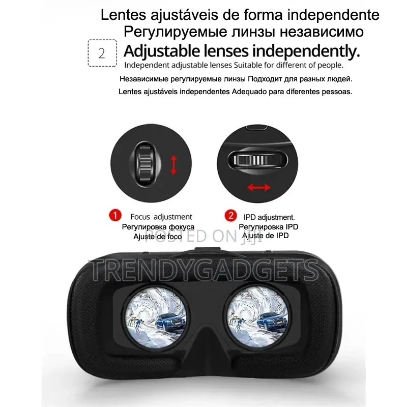 VR Virtual Reality Glasses 3D Goggles Headset Helmet