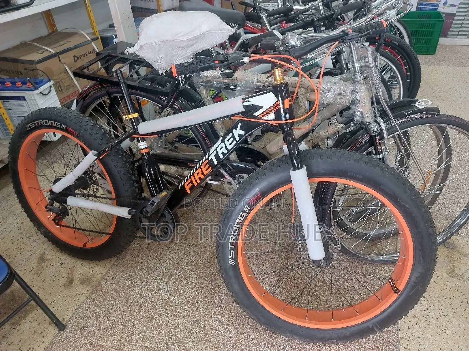Firetrek Fat Tyre Bike Available