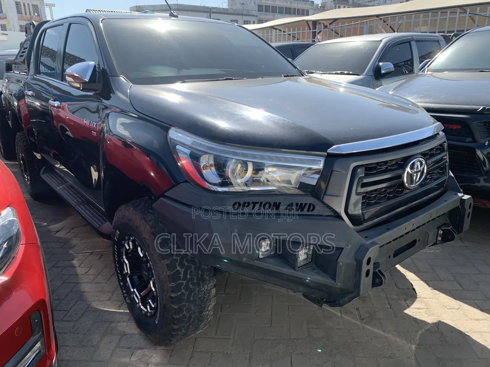 Toyota Hilux 2016 Matt Black
