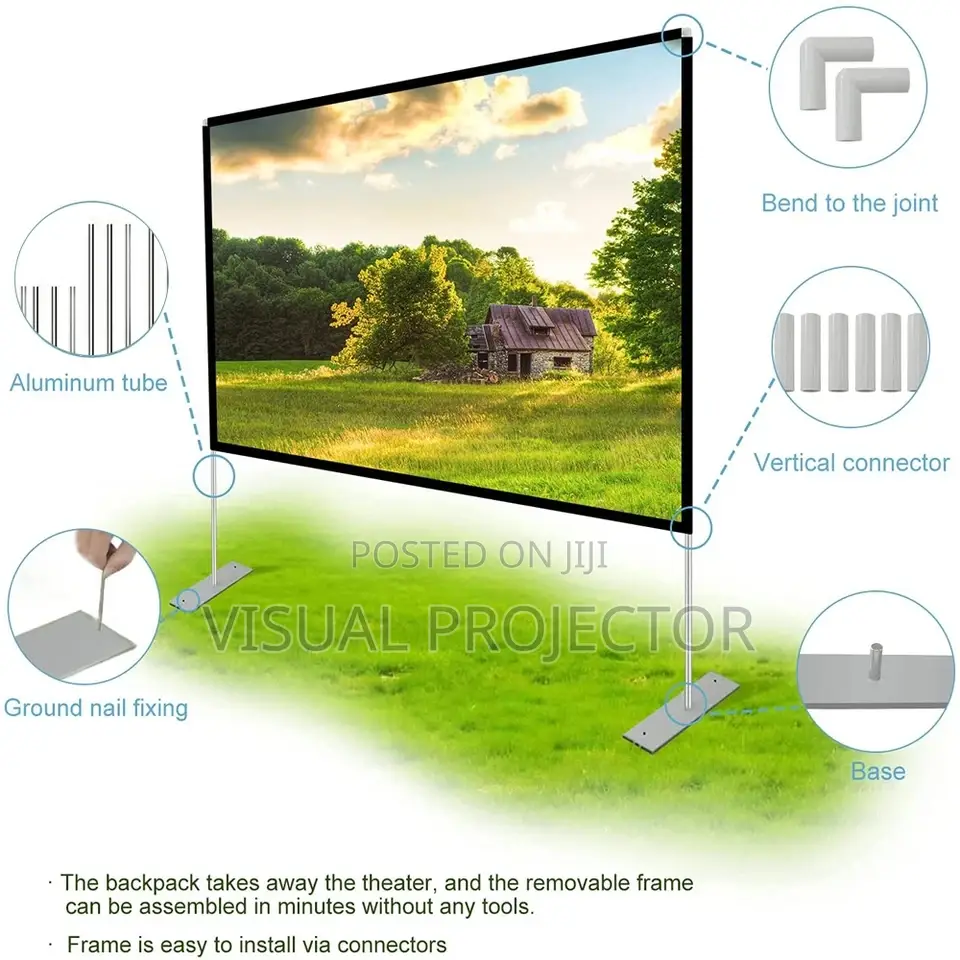 120 Inch Outdoor Projector Screen