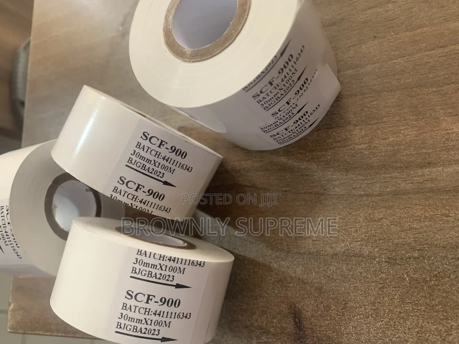 New Hot Foil White Coding Ribbons