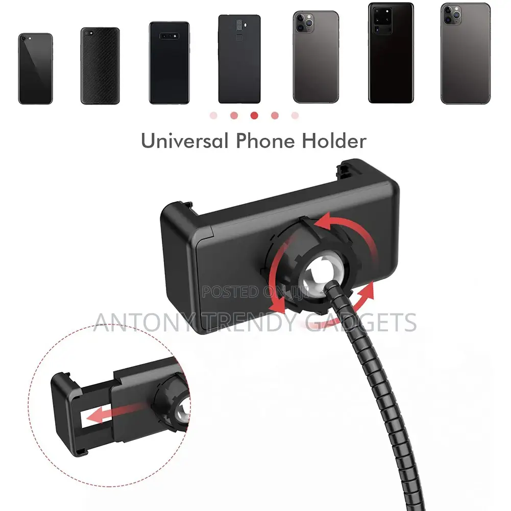 Led Selfie Ring Light Lamp With Tripod Stand Phone Clip For