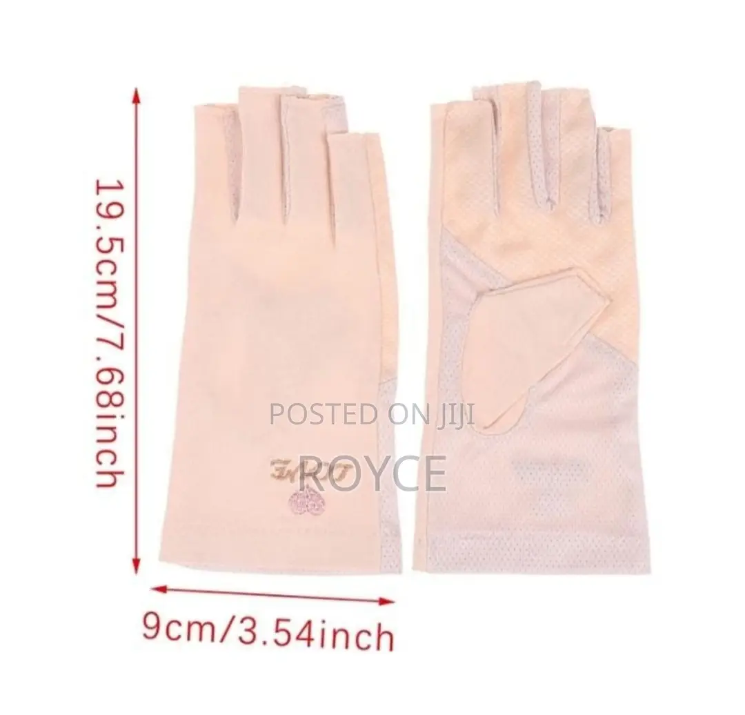 Anti-Uv Gloves for Gel Nail Lamp -{ Pair }