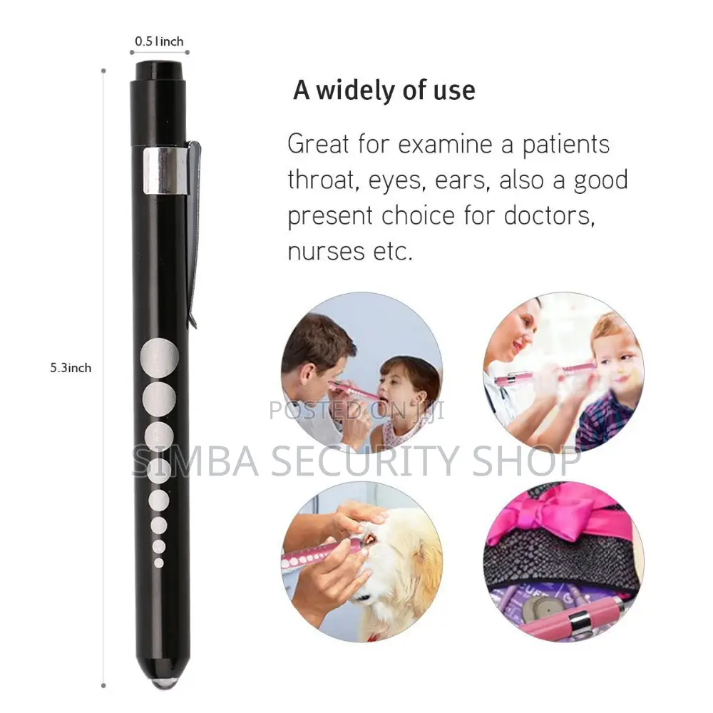 First Aid Medical Pen Torch + Battery First Aid Diagnostic