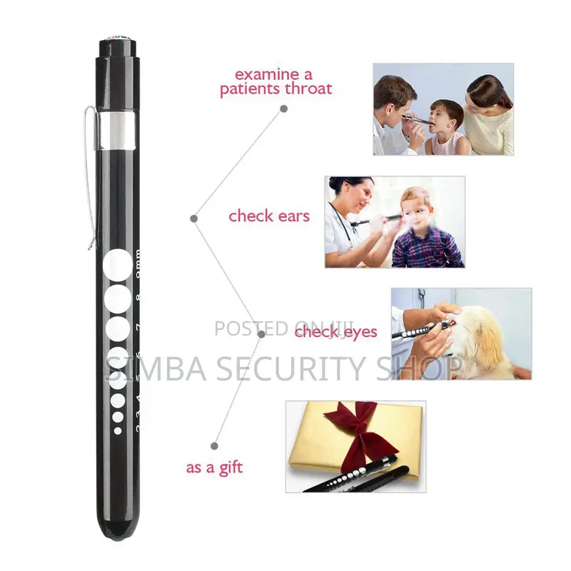 LED Pen Torch Battery Dental Doctor Nurse Clinical Student