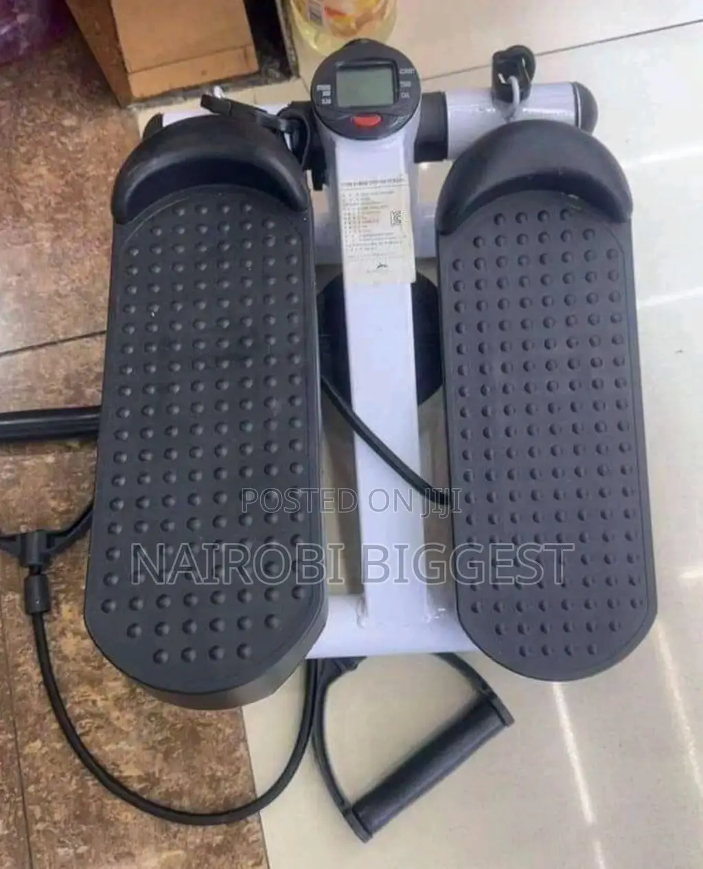 Mini Stepper With Resistance Bands