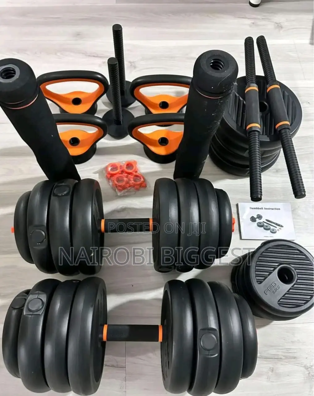 Amazing *50kg 6in1 Dumbbell/Kettlebell*