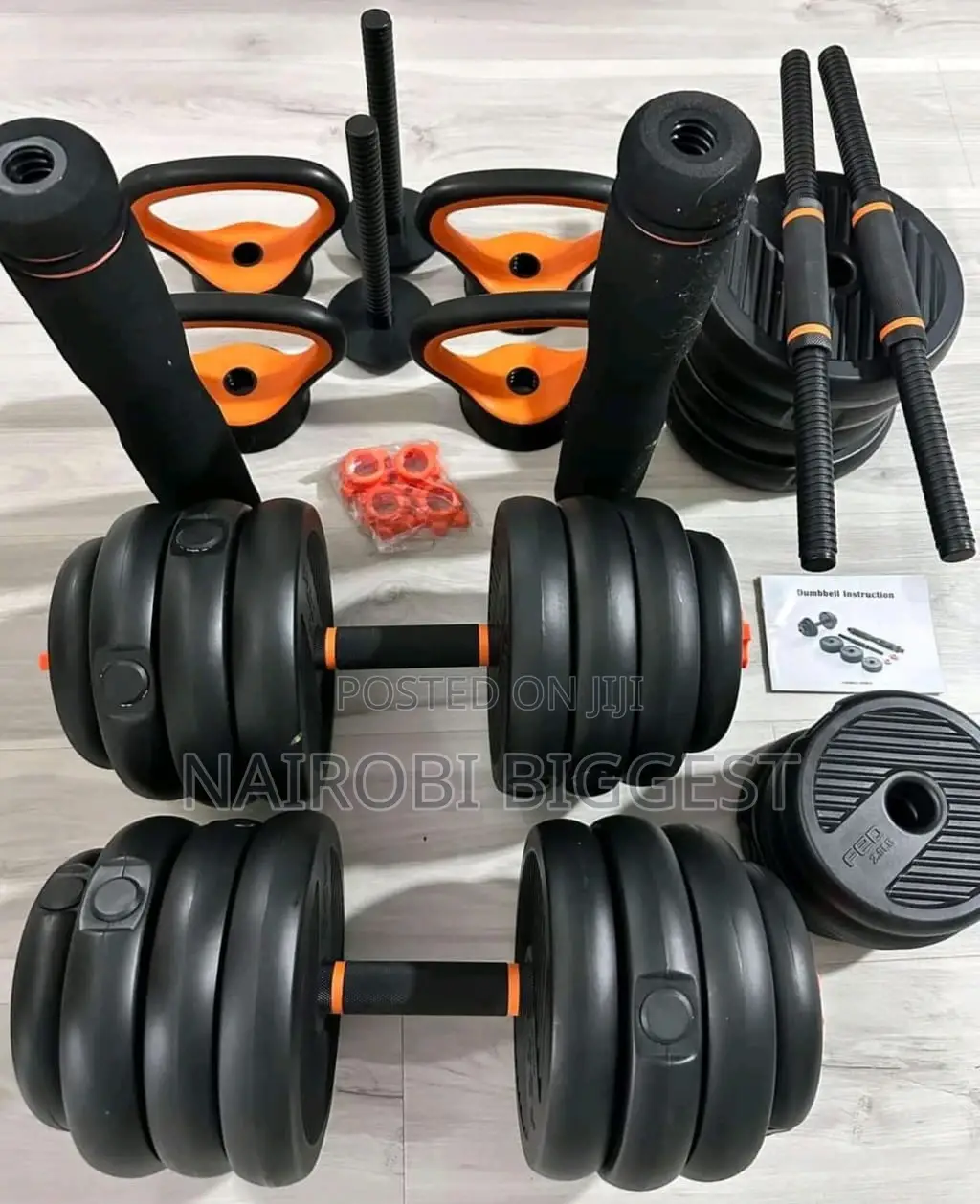 Brand New *50kg 6in1 Dumbbell/Kettlebell*