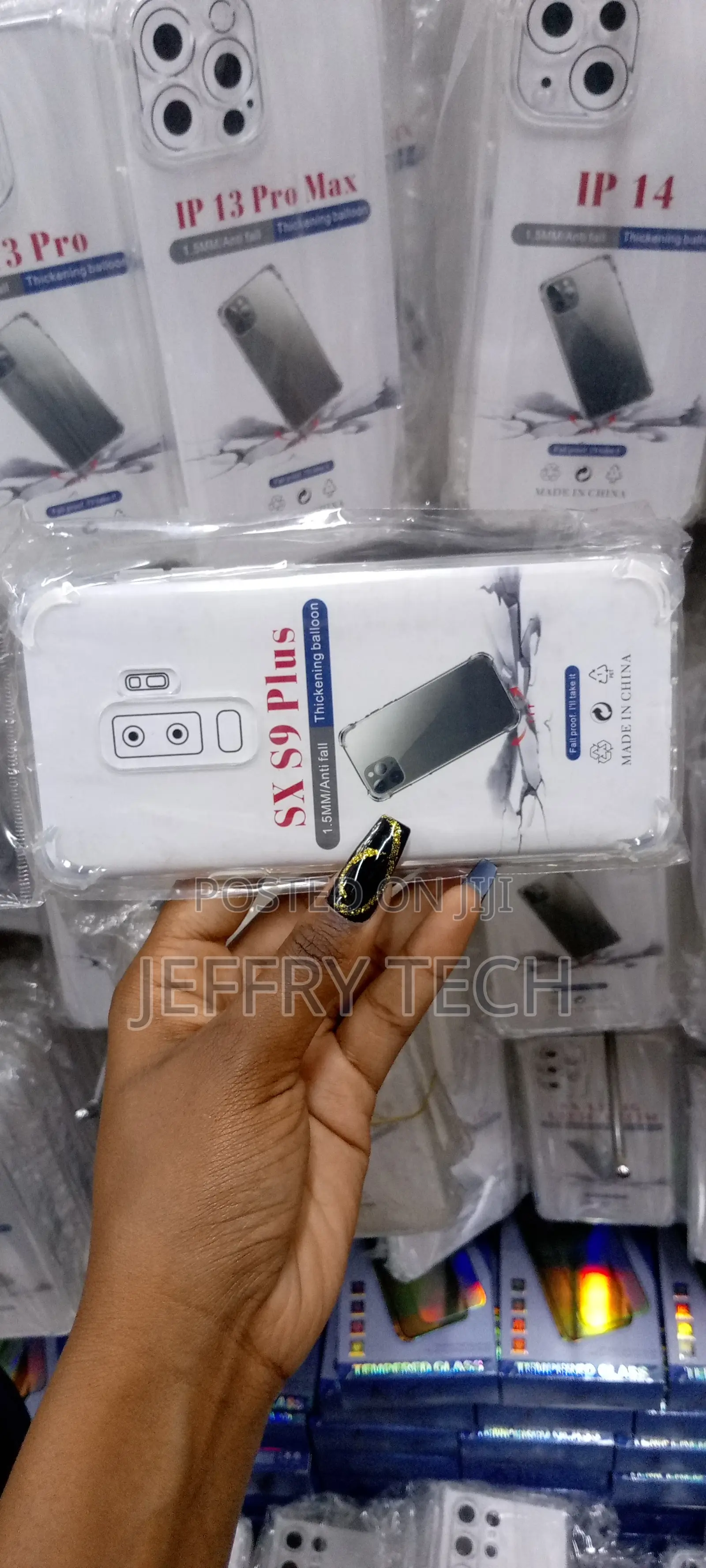 SURITCH Clear Case for Samsung Galaxy S9 Plus (Only) 6.2-Inc