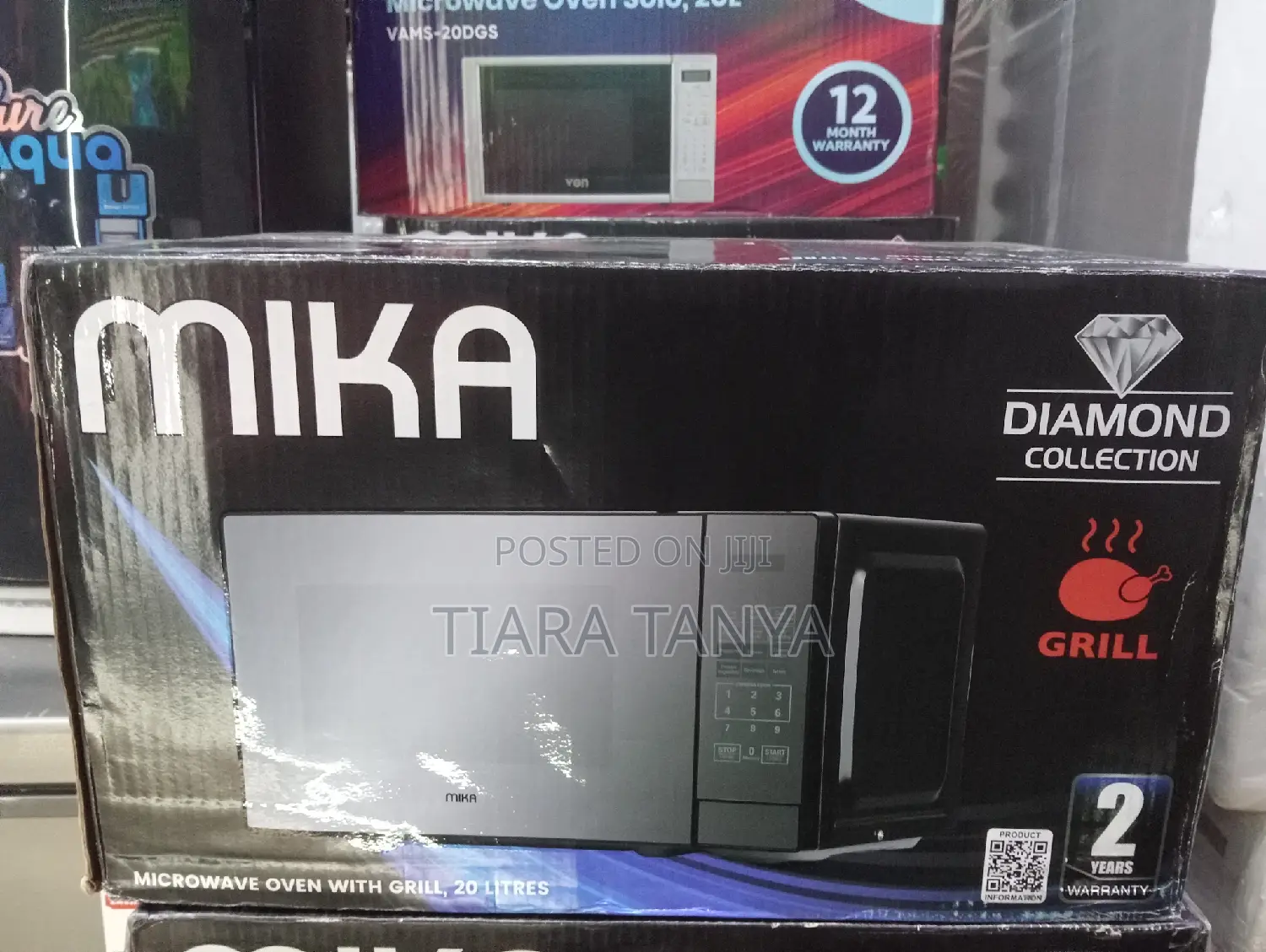 Mika 20L Digital Microwave Oven With Grill