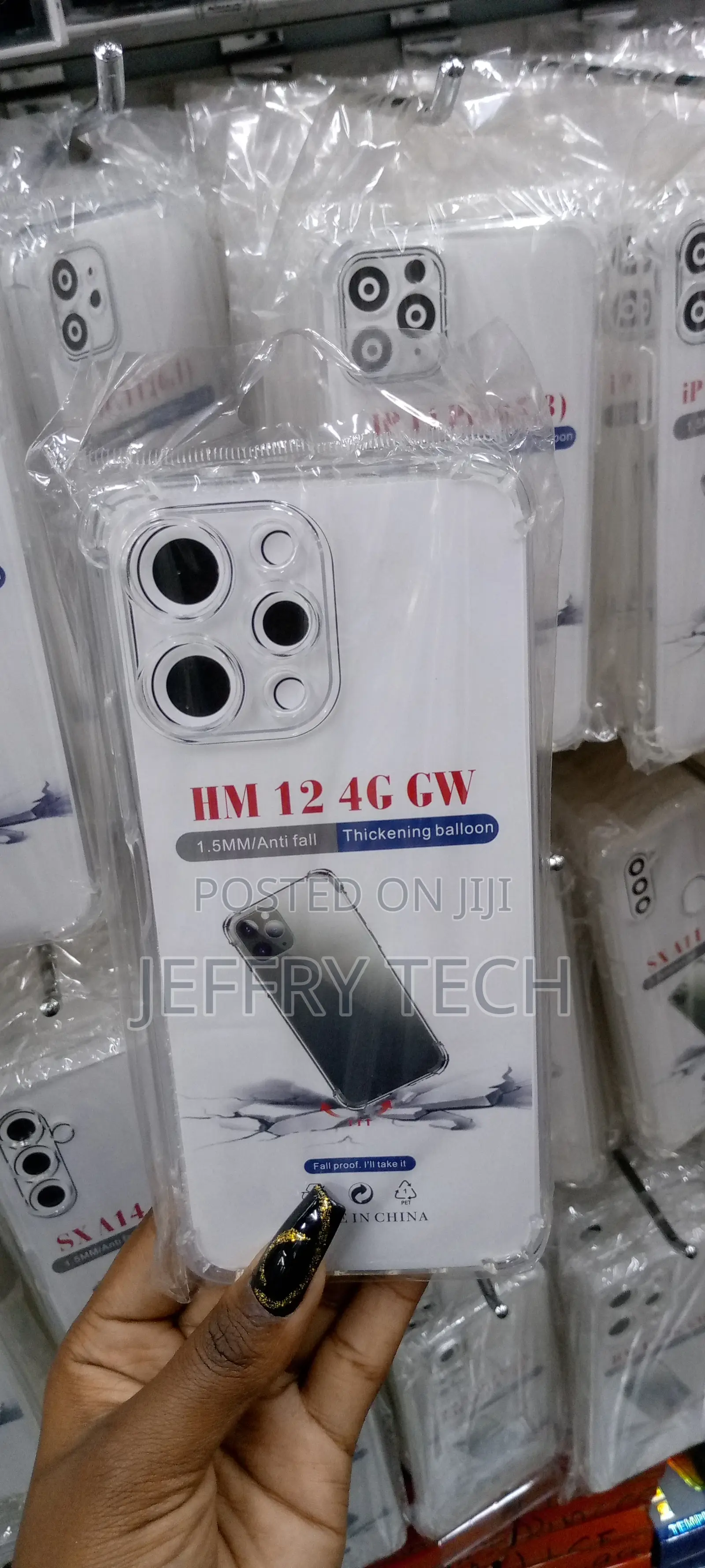 Xiaomi Redmi Note 12 Phone Clear Case Shockproo