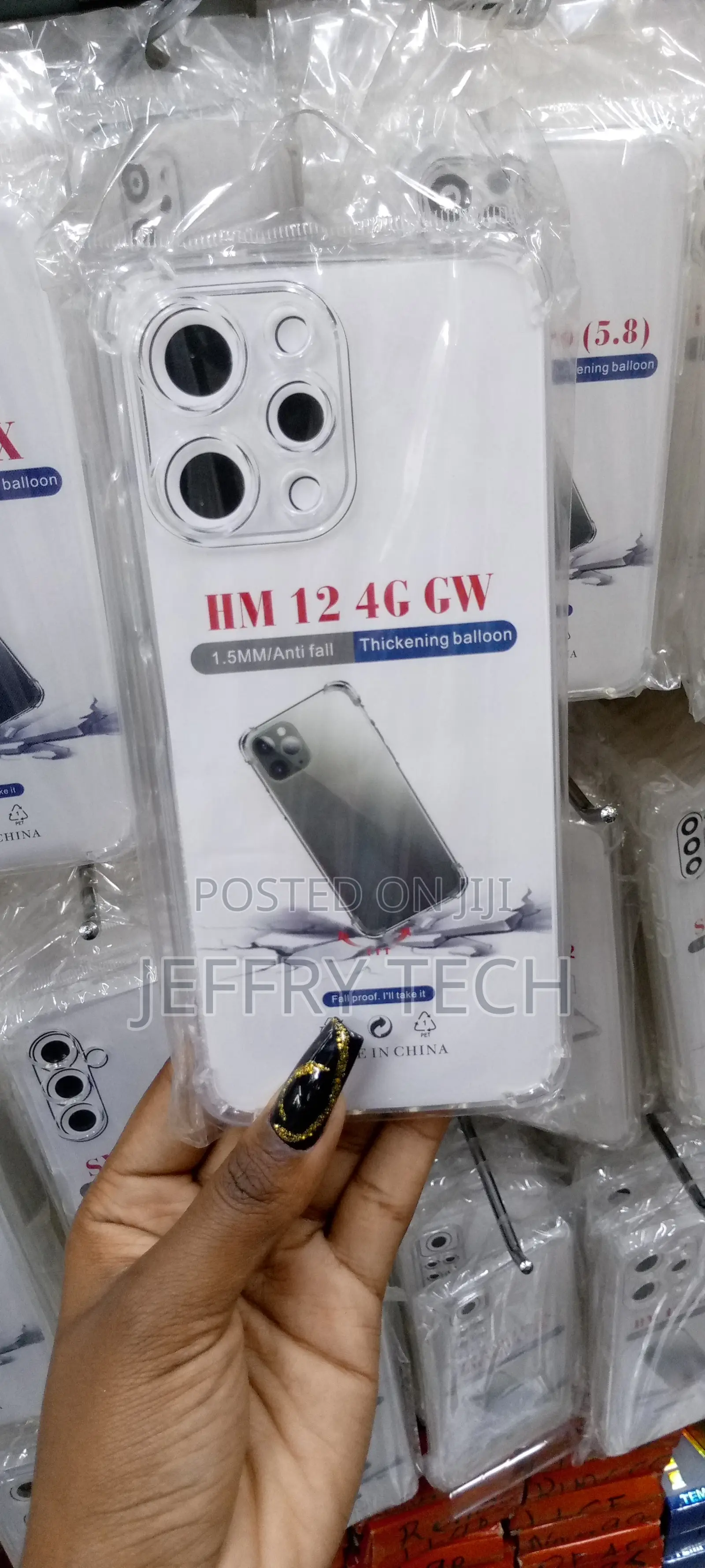 Xiaomi Redmi Note 12 Phone Clear Case Shockproo