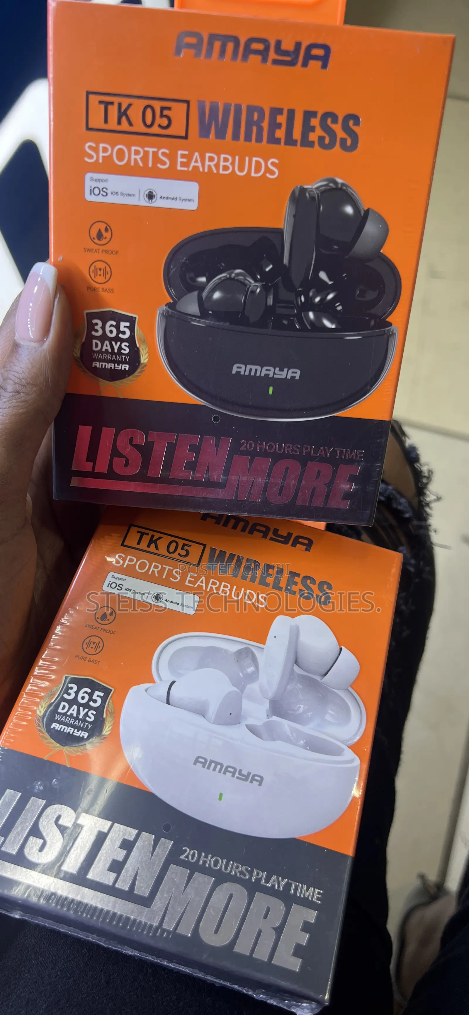 Amaya Tk-05 Wireless-Earbuds.
