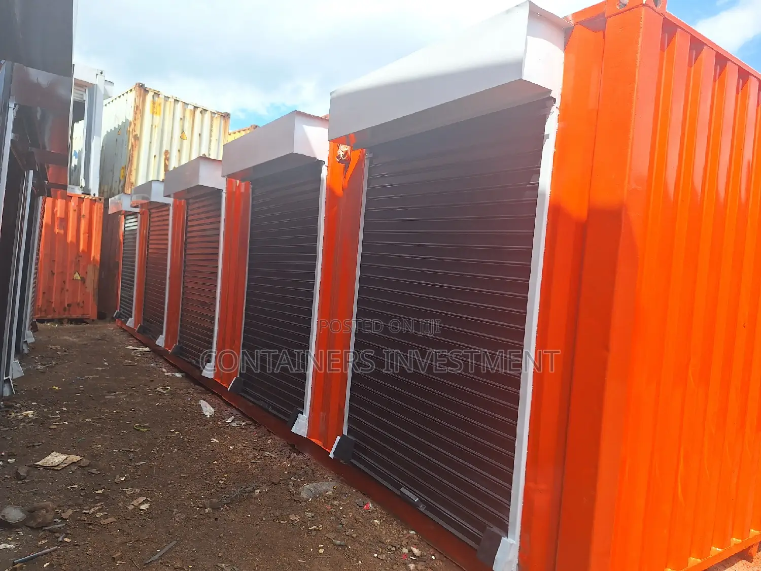 40ft Container Stalls- Done to Customer Specifications