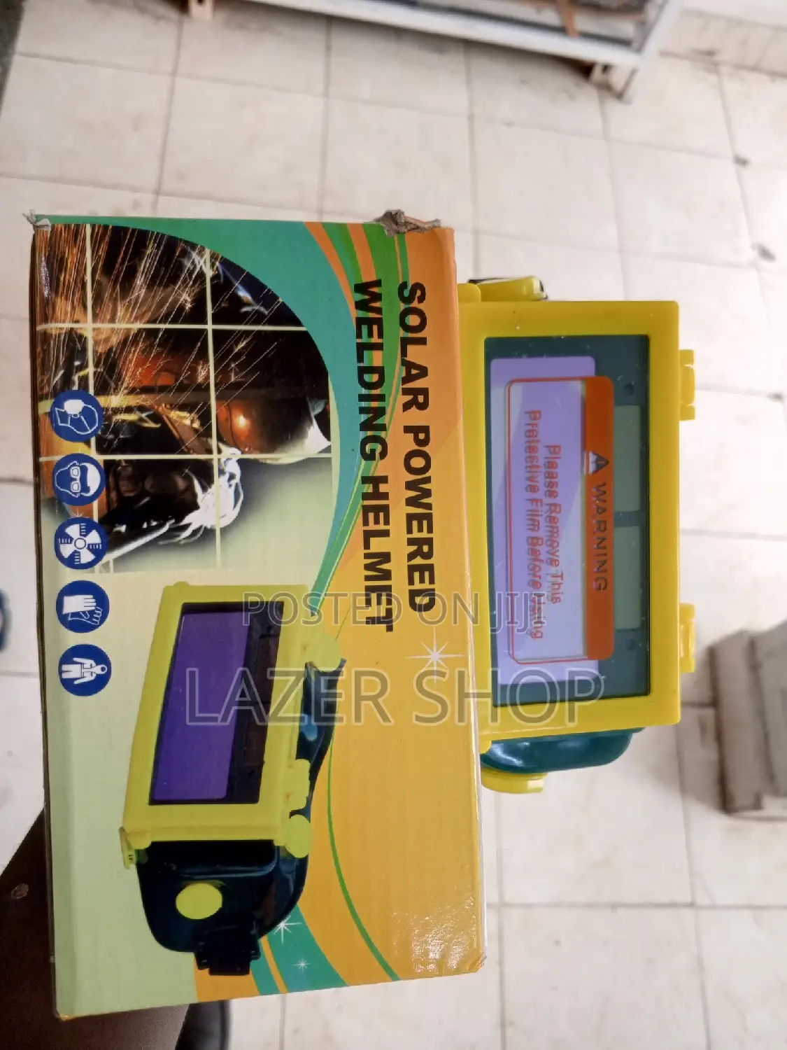 Solar Powered Welding Helmet